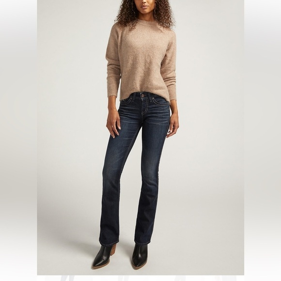 Silver Jeans Denim - Silver Jeans Women's Indigo Boot Cut Jeans